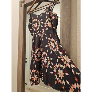 Gap quilted pinwheel fit and flare dress